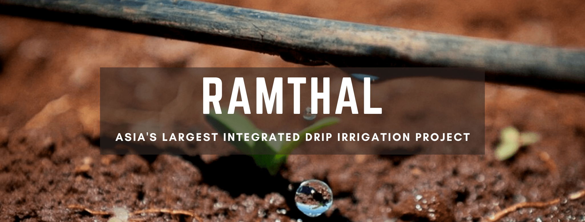 Ramthal: Asia's Largest Integrated Drip Irrigation Project 1