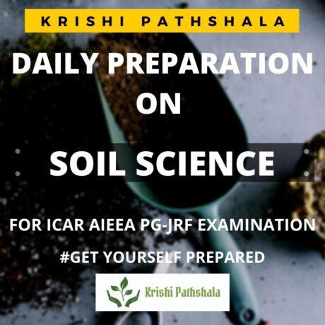 DAILY PREPARATION FOR ICAR EXAM IN SOIL SCIENCE 3