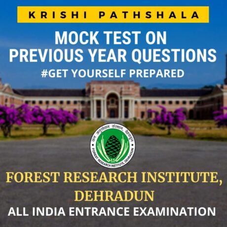 KRISHIPATHSHALA MOCK TEST ON PREVIOUS YEAR QUESTIONS: FRI 3