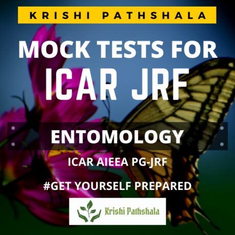 Mock Test ICAR JRF : Entomology 1