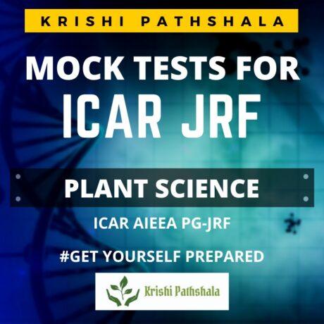Mock Test ICAR JRF: Plant Science 5