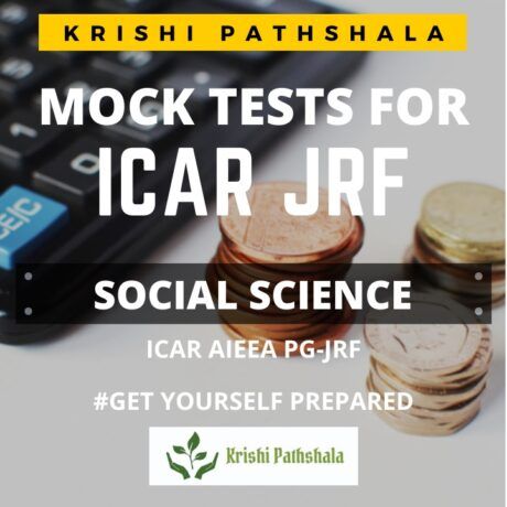 Mock Test ICAR JRF : Social Science 3