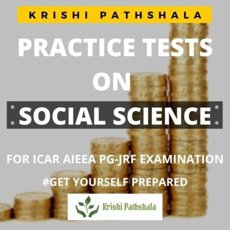 PRACTICE TEST FOR ICAR EXAM IN SOCIAL SCIENCES 2